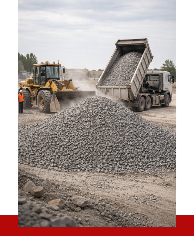 Купить щебень с доставкой в Глазове от 2551 руб. | ПРОНЕРУДГлз