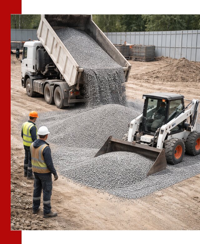 Доставка и продажа гранитного щебня фракции 0-5 в Глазове