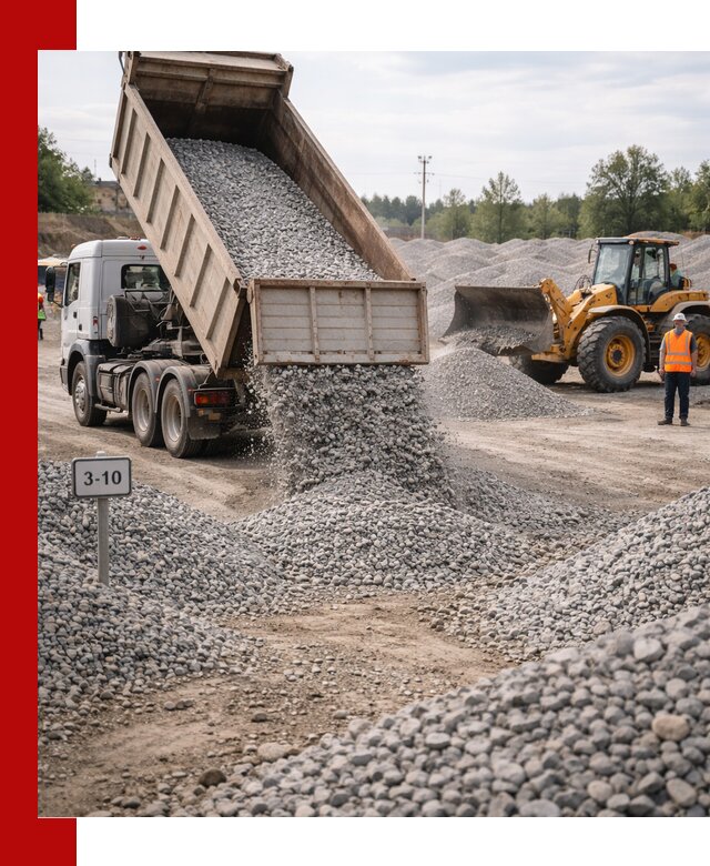 Гранитный щебень фракции 3–10: доставка и продажа в Глазове