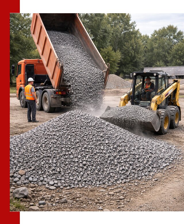 Купить гранитный щебень фракции 5–10 в Глазове с доставкой