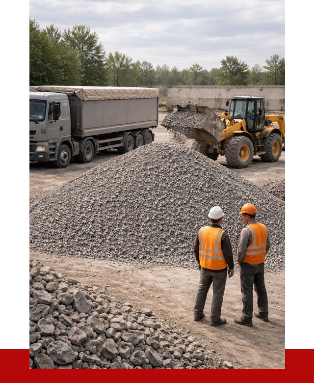 Гранитный щебень фракция 5-20 в Глазове от 4285 руб | ПРОНЕРУДГлз