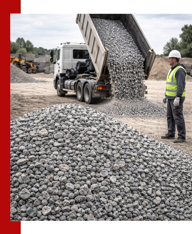 Доставка и продажа гранитного щебня фракции 5-20 в Глазове