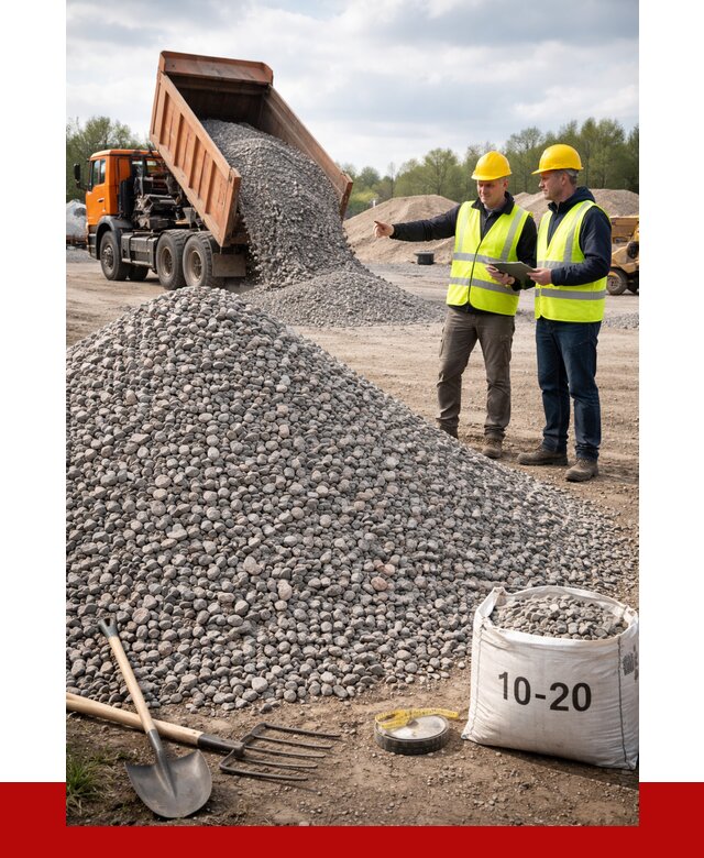 Гранитный щебень фракция 10-20 в Глазове от 4285 руб.|ПРОНЕРУДГлз