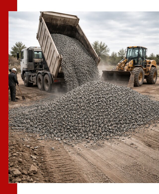 Гранитный щебень фракция 10-20 с доставкой в Глазове