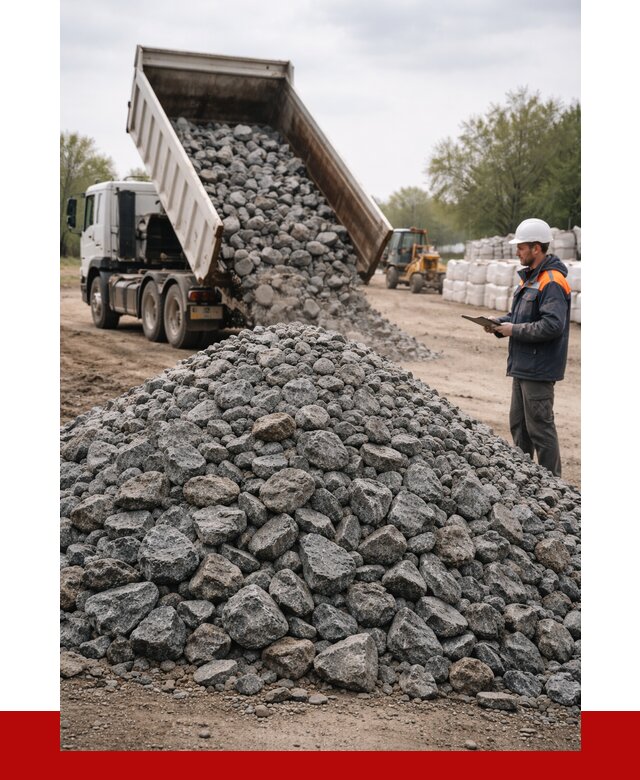 Гранитный щебень фракция 100-200 в Глазове от 4285 р. ПРОНЕРУДГлз