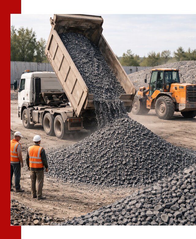 Доставка и продажа щебня габбро-диабаза в Глазове