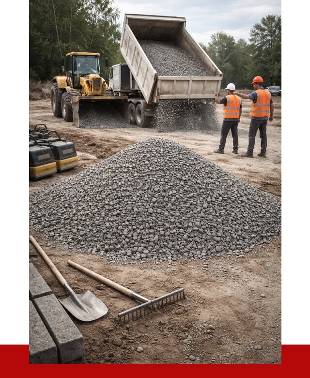 Гравийный щебень купить в Глазове от 2245 р. ПРОНЕРУДГлз