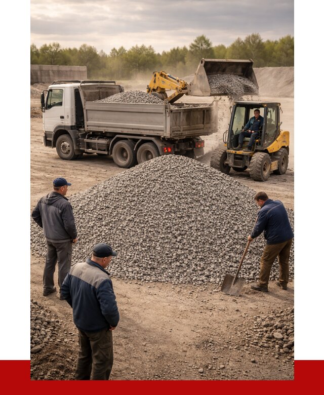 Гравийный щебень фракция 5-20 в Глазове от 2449 р. ПРОНЕРУДГлз