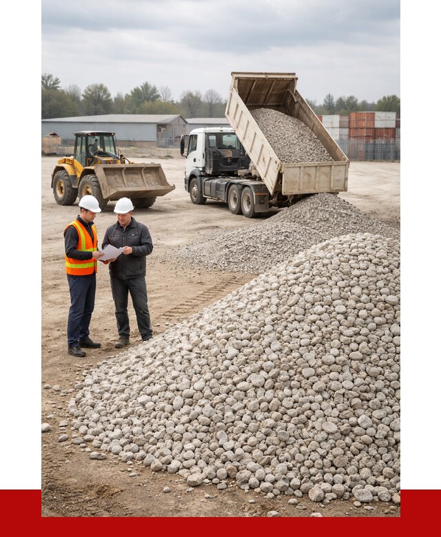 Известняковый щебень в Глазове от 1428 р. доставка | ПРОНЕРУДГлз