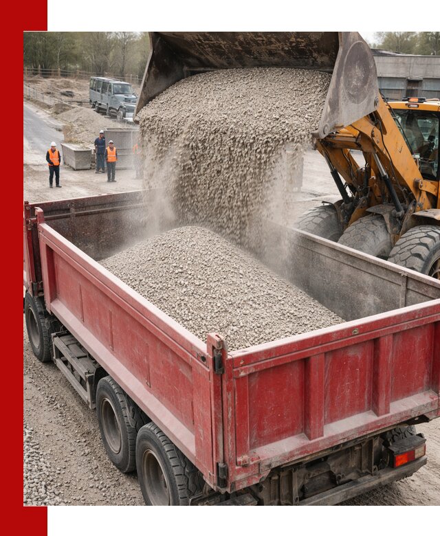 Купить известняковый щебень фракции 0-5 с доставкой в Глазове