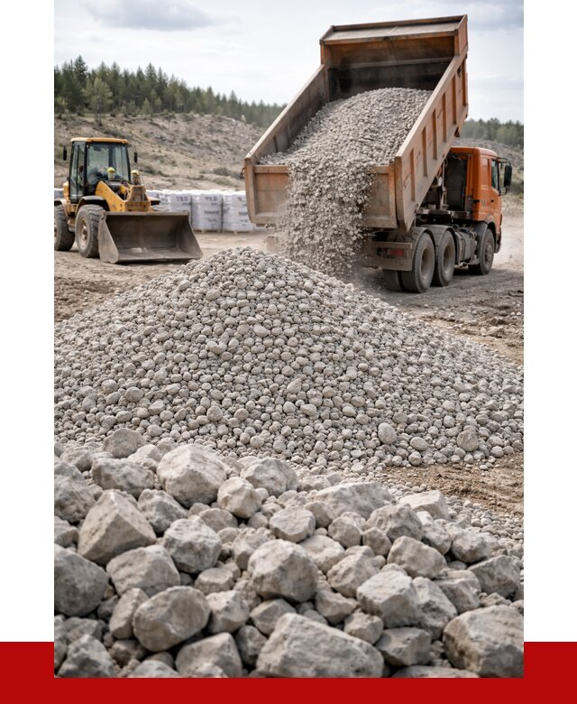 Доломитовый щебень фр. 20-40 в Глазове от 4285 р. | ПРОНЕРУДГлз