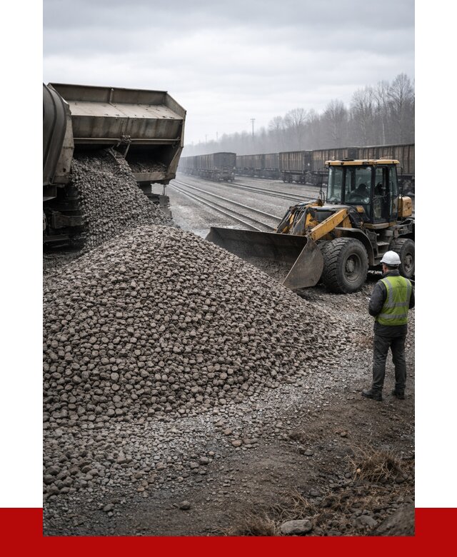 Купить железнодорожный щебень в Глазове от 2857 р. | ПРОНЕРУДГлз