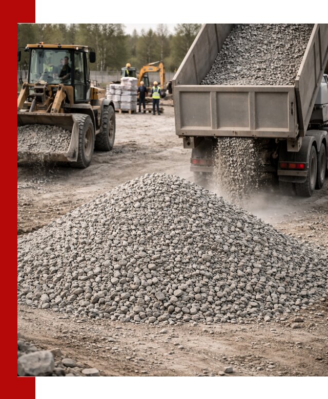 Вторичный щебень фракции 5-20 в Глазове — доставка и продажа крупнотоннажно