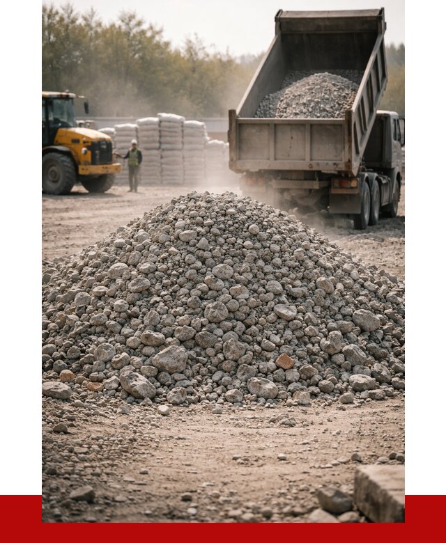 Вторичный щебень фракция 70-150 в Глазове от 1428 р. | ПРОНЕРУДГлз