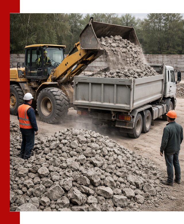 Вторичный щебень фракция 70–150 в Глазове с доставкой