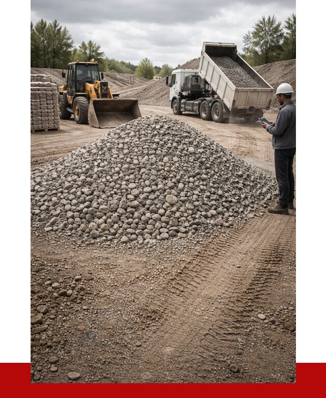 Купить бетонный щебень в Глазове, от 3265 р. ПРОНЕРУДГлз