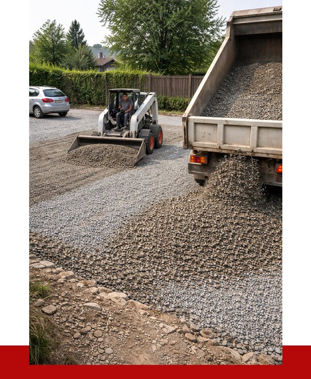 Щебень для парковки в Глазове с доставкой от 1224 р.| ПРОНЕРУДГлз