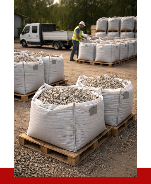 Щебень в мешках с доставкой в Глазове от 4285 р. | ПРОНЕРУДГлз
