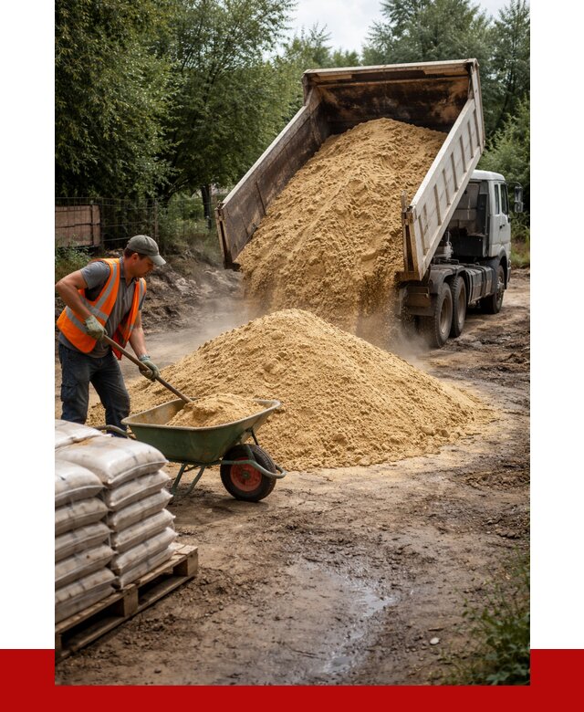 Купить песок с доставкой в Глазове от 1837 р. | ПРОНЕРУДГлз