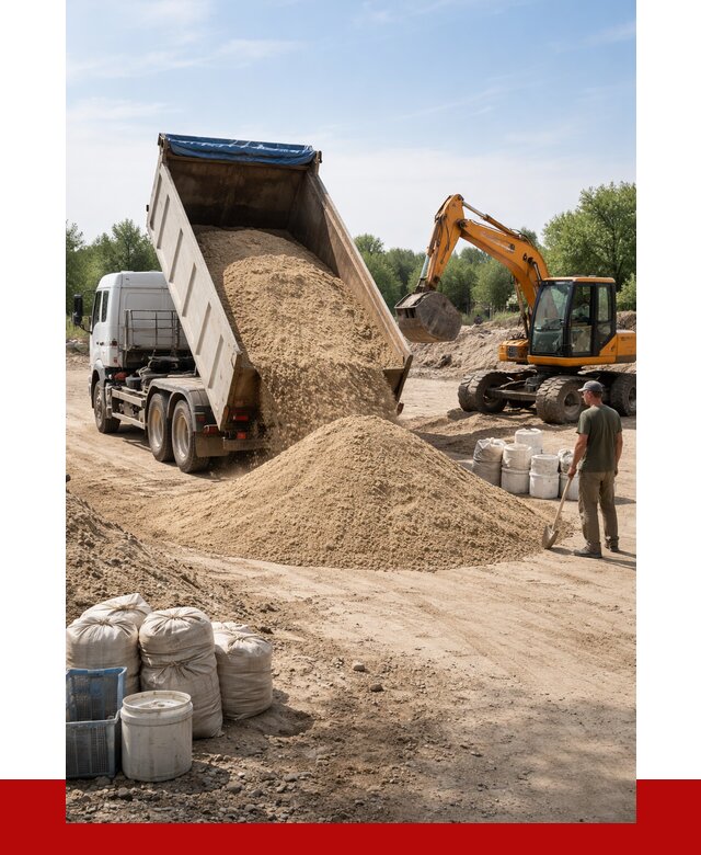 Купить речной песок в Глазове от 1224 р. за куб | ПРОНЕРУДГлз