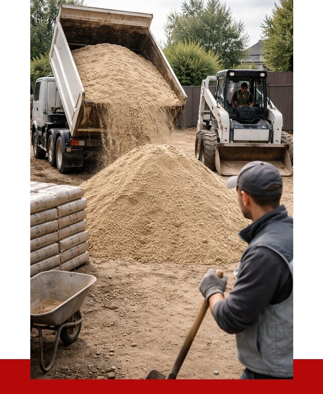 Мытый речной песок с доставкой в Глазове от 1479 р. | ПРОНЕРУДГлз