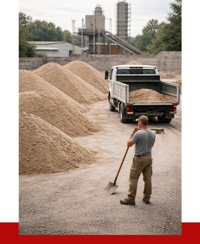 Мытый песок в Глазове от 1275 р. с доставкой ПРОНЕРУДГлз
