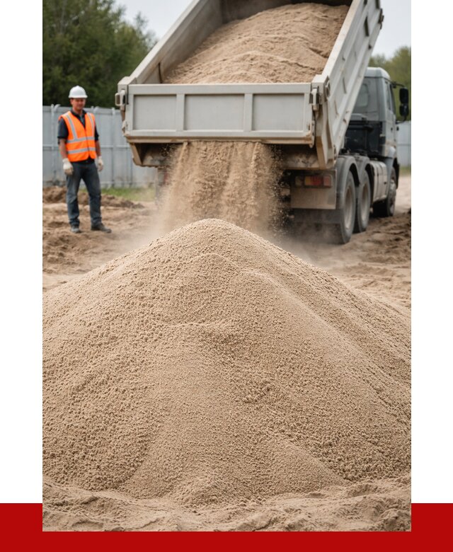 Купить сеяный песок с доставкой в Глазове от 2245 р ПРОНЕРУДГлз