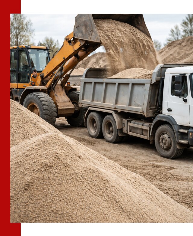 Доставка сеяного песка в Глазове оптом и в розницу