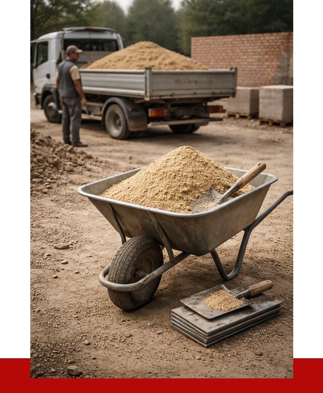 Песок для кладки в Глазове с доставкой от 2245 р. | ПРОНЕРУДГлз