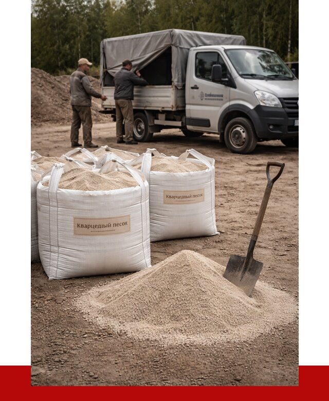 Кварцевый песок для пескоструя в Глазове от 4591 р. | ПРОНЕРУДГлз
