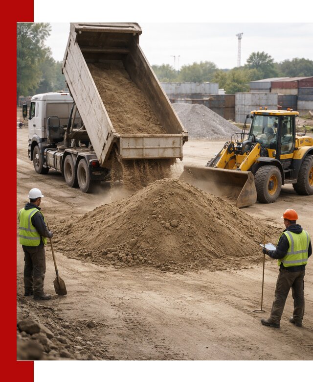 Доставка и продажа пескогрунта оптом и в розницу в Глазове