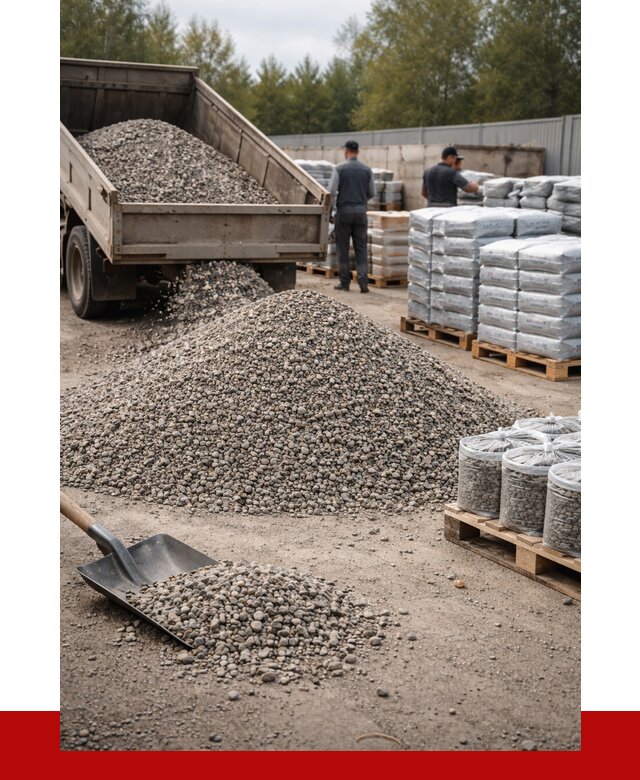 Гравий фракция 5-20 в Глазове купить от 2347 р. ПРОНЕРУДГлз