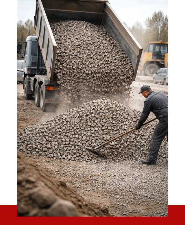 Гравий фракция 20-40 в Глазове от 2551 р. доставка | ПРОНЕРУДГлз