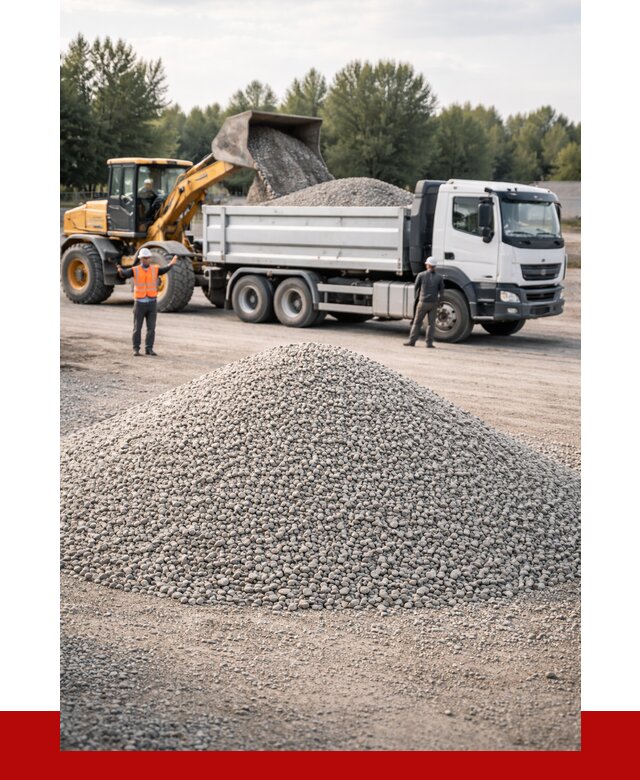 Купить мытый гравий в Глазове от 3571 р, доставка ПРОНЕРУДГлз