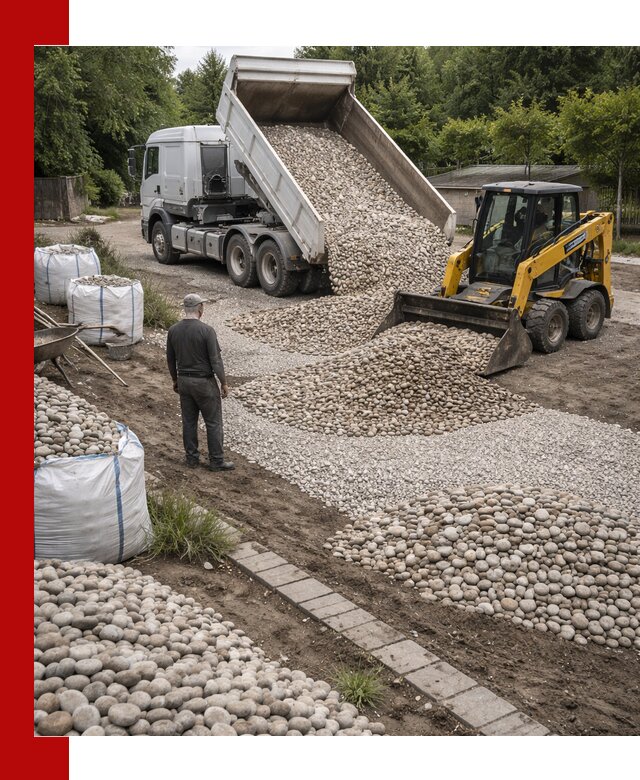 Доставка морской гальки оптом и в розницу в Глазове