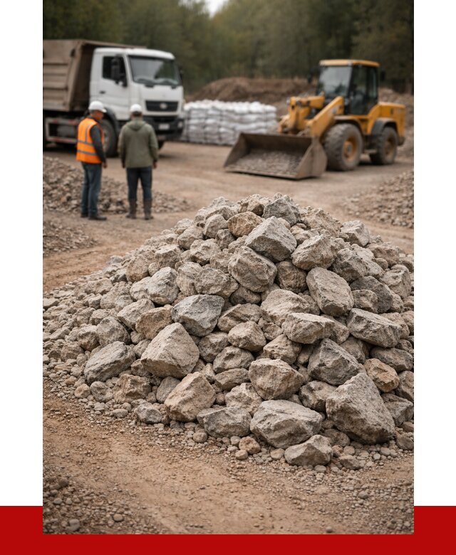 Купить бутовый камень с доставкой в Глазове от 2347 р. | ПРОНЕРУДГлз