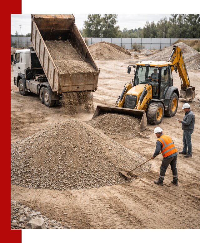 Поставка и доставка ПГС С4 в мешках и самосвалах в Глазове