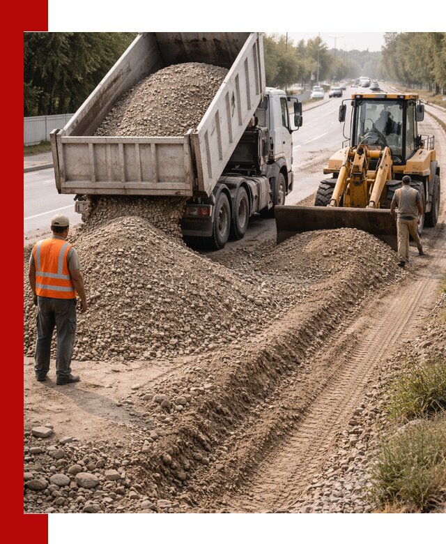 Опгс для устройства дорог и подсыпки в Глазове