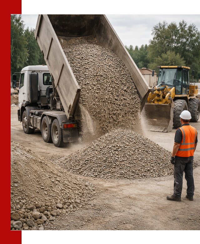 Доставка щпс в Глазове — щебеночно-песчаная смесь под заборы и дорожки
