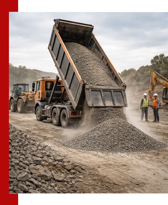 Щебёночно-песчаная смесь ЩПС С1 с доставкой в Глазове