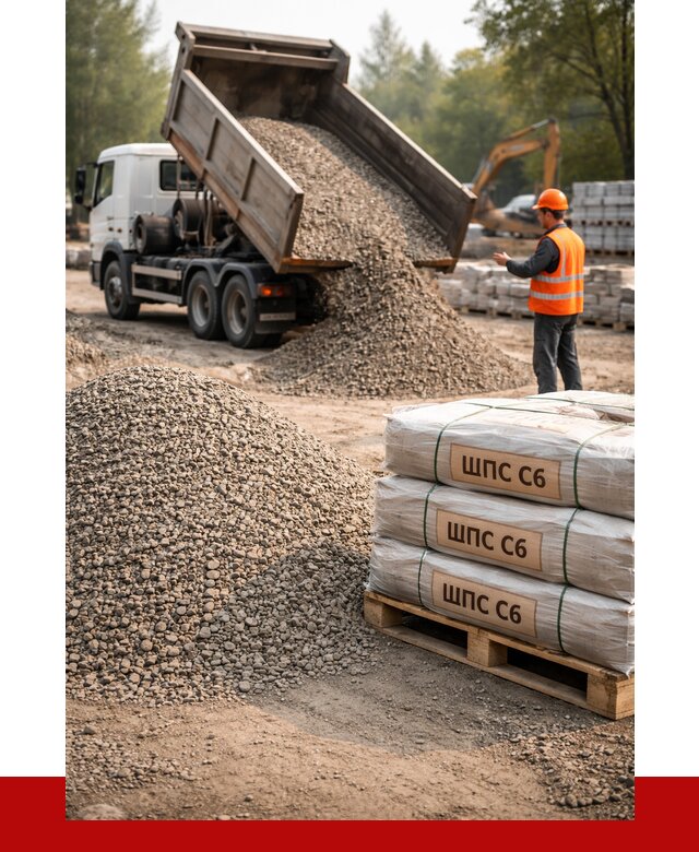 ЩПС С6 в Глазове с доставкой от 2245 р. за куб | ПРОНЕРУДГлз