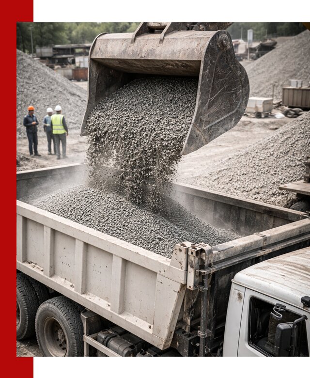 Отсев и крошка для строительства и дорожных работ в Глазове