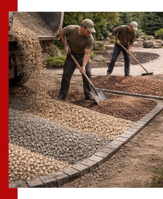 Декоративная крошка для ландшафта в Глазове — продажа и доставка