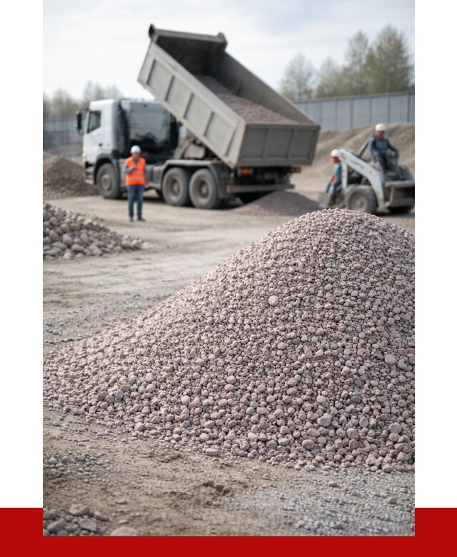 Крошка розовый гранит в Глазове с доставкой от 4693 р. | ПРОНЕРУДГлз