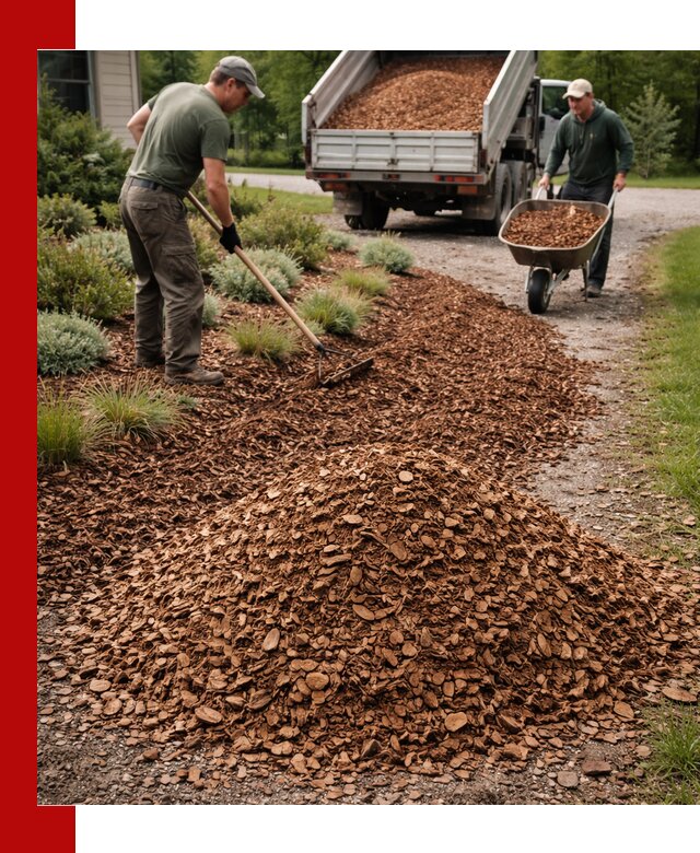 Крошка для мульчирования с доставкой в Глазове
