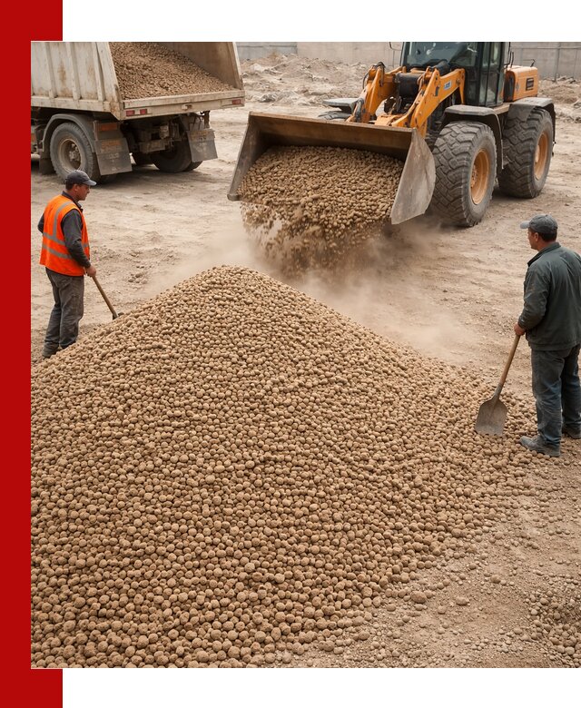 Керамзит фракция 10-20 с доставкой в Глазове