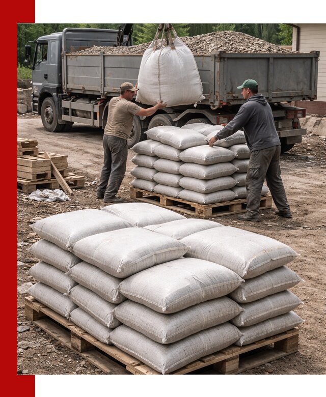 Керамзит в мешках с доставкой в Глазове от компании-поставщика