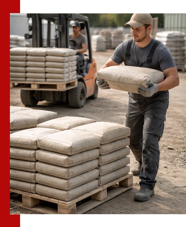 Доставка цемента в мешках оптом и в розницу в Глазове