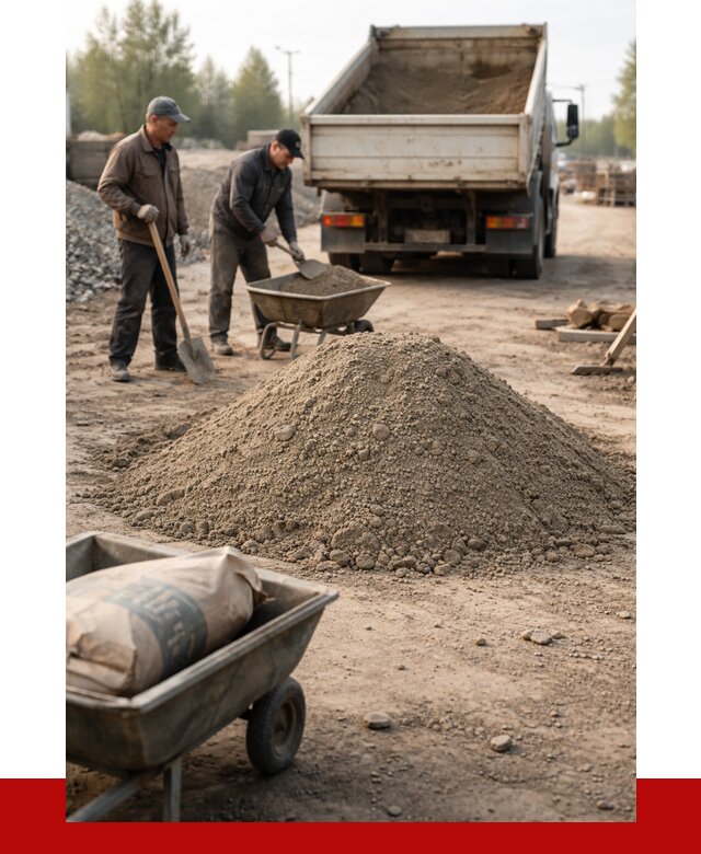 Цементно-песчаная смесь М150 в Глазове от 4795 р. | ПРОНЕРУДГлз