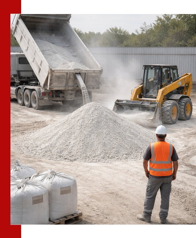 Доставка и продажа известняковой муки в Глазове